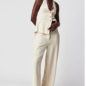 Free People Take Me To Paris Low Back Set